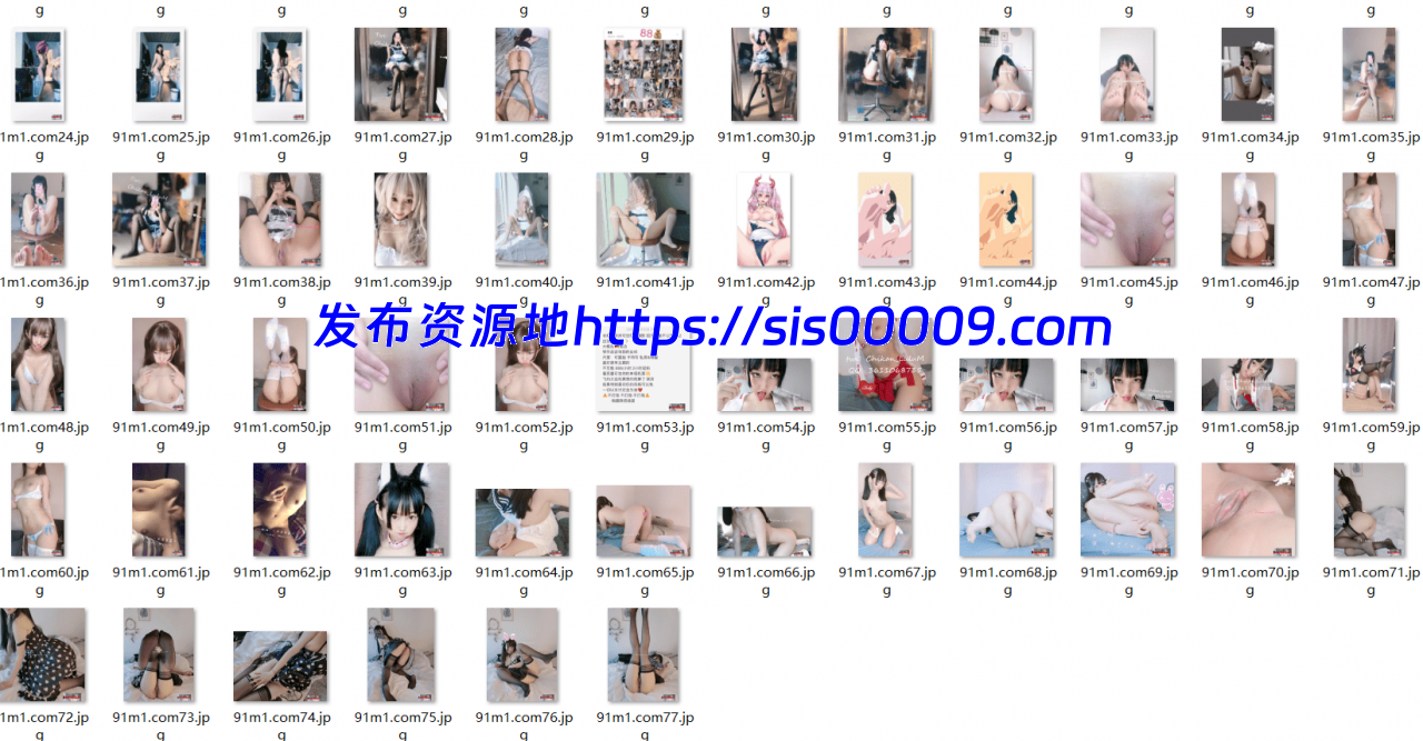 【樱井奈奈】超好看的福利姬自整理的大合集【百度网盘/多P/多V/5.63G】 13