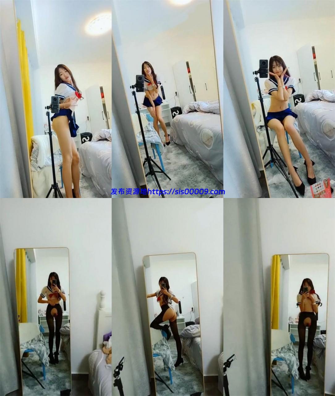 骨感骚货【一只小奶敷】俯视角度极品情趣装跳蛋插入自慰诱惑 1