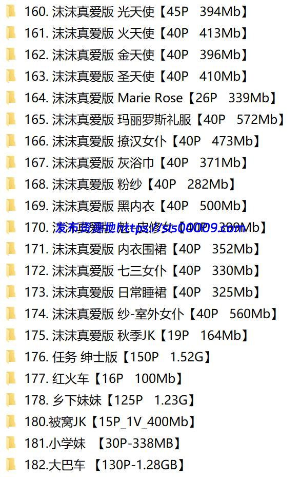 【无水印】蠢沫沫合集1-197套 【113GB】 3