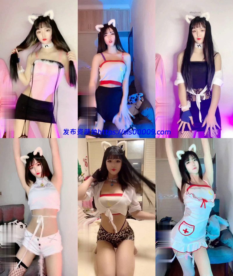 【快手主播】小奶猫 软嫩小妹定制热舞视频合集14V 1