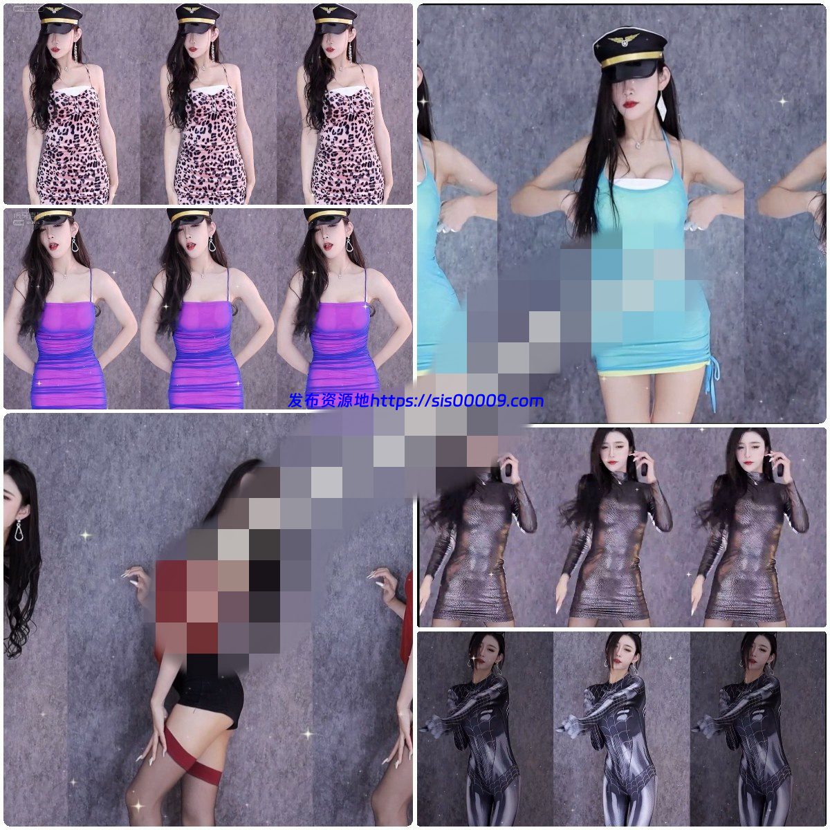 【虎牙主播】正恒丶长腿兮兮（62v 9G） 1