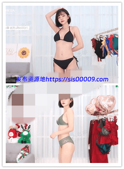 韩国内衣试穿模特@cocomua 油管视频合集2.23G 1