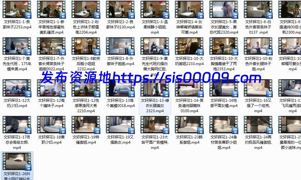 主播-文轩探花-完整版1月补完收工[36V/19.81G] 4