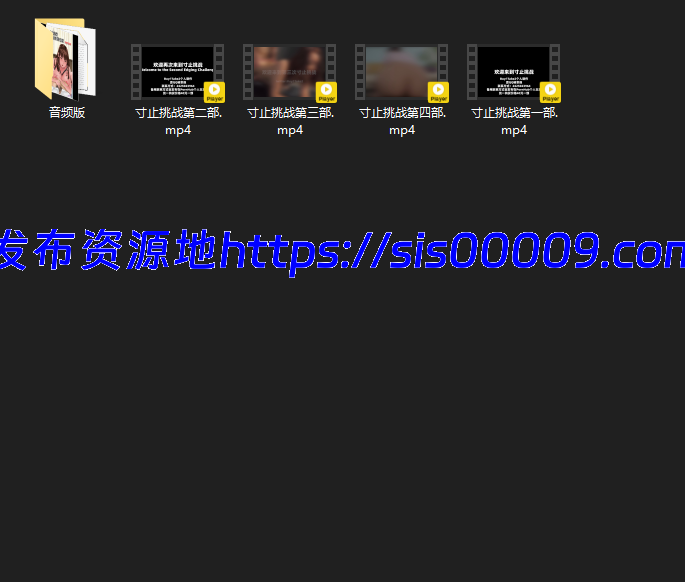 推特buy1take2寸止挑战 最全四部加音频版 稀有资源【4v+1音频/6G】 10