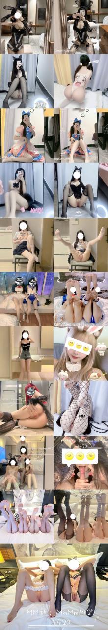 广州白皙极品萝莉母狗 MM甜 福利，拉上几个同款闺蜜B叠B【137P+16v/290MB】 1