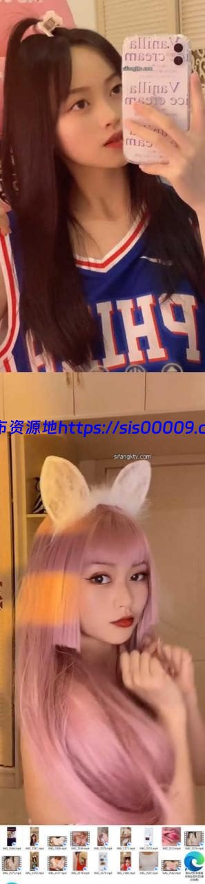 【首发重磅】抖音超甜美女神【野狗】超大尺度付费私拍露BB 2