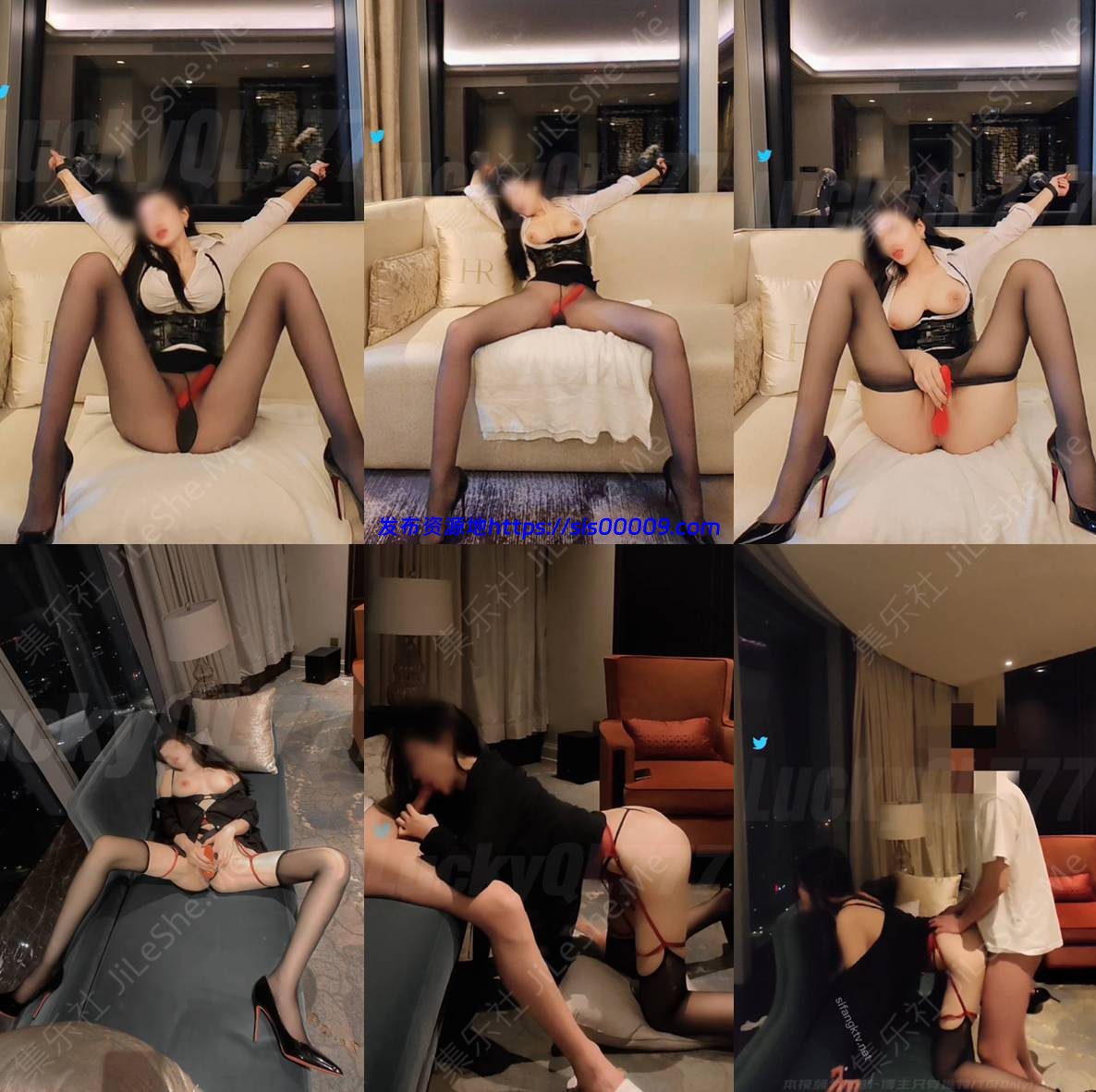 顶级淫妻『Lucky』最新主题《诱惑OL-秘书》Svip专属版 强制捆绑电动棒自慰+【推特 LuckyQL777】极品淫妻《性感御姐》svip专属字幕完整版 1