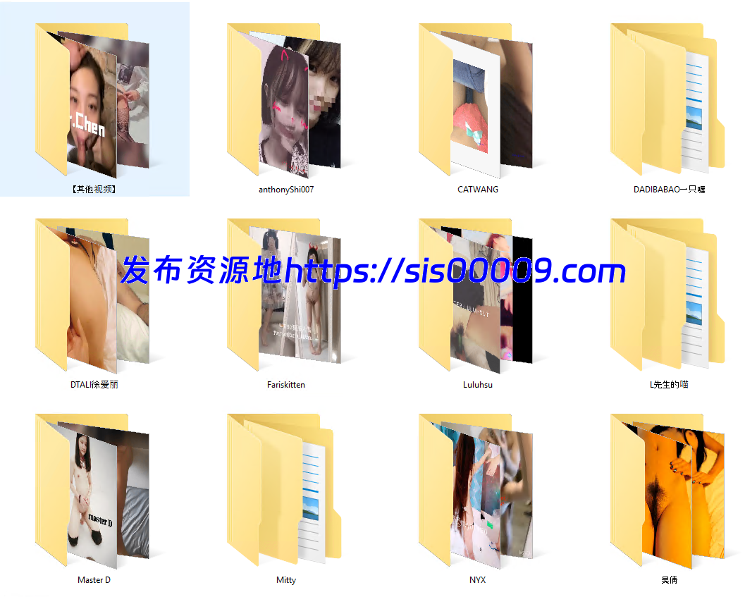 精选45位极品推特反差婊合集 40G 4