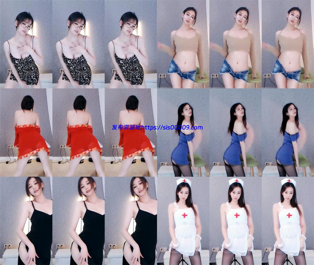 【斗鱼福利】阿秋emmm飞机群热舞31部 1