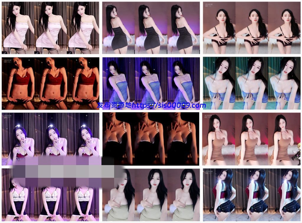 【虎牙主播】颜色仙仙强徒 21年12月 直播热舞合集！原版无水[20V/5.9G] 1