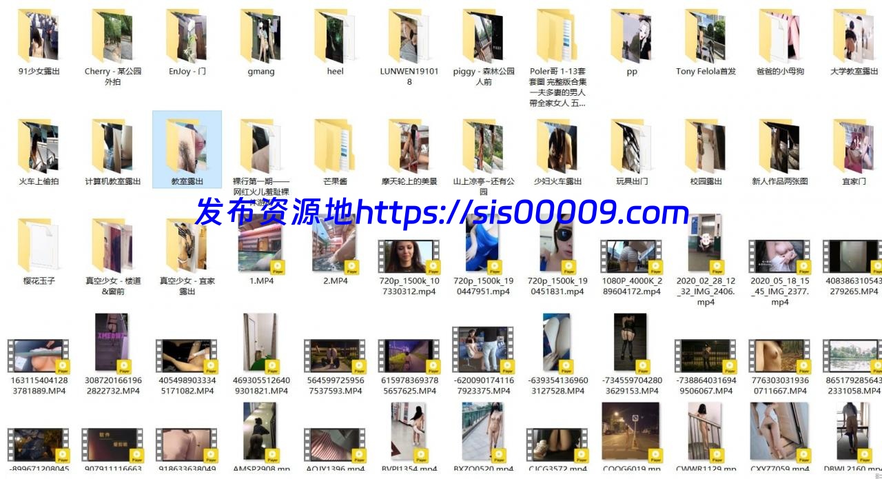 【稀有】户外露出合集【百度网盘/169v/200p/29G】 11