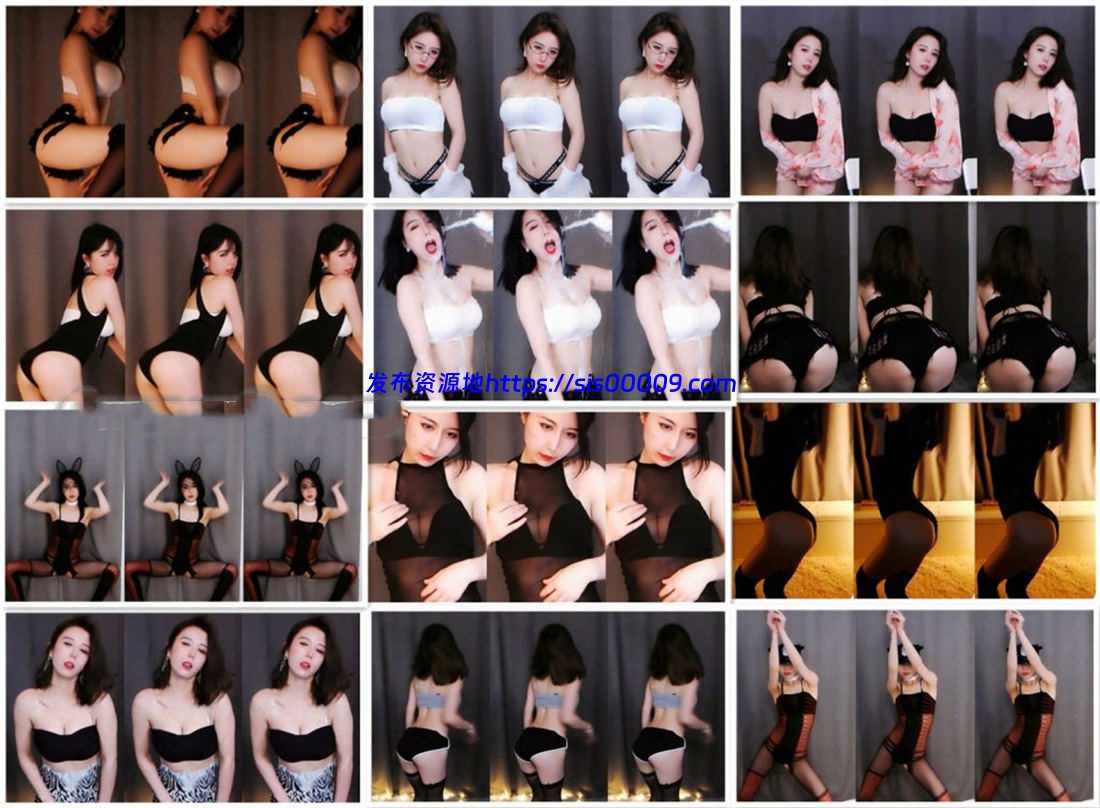 【斗鱼福利】性感尤物女神 何成琳 定制福利合集27部 1