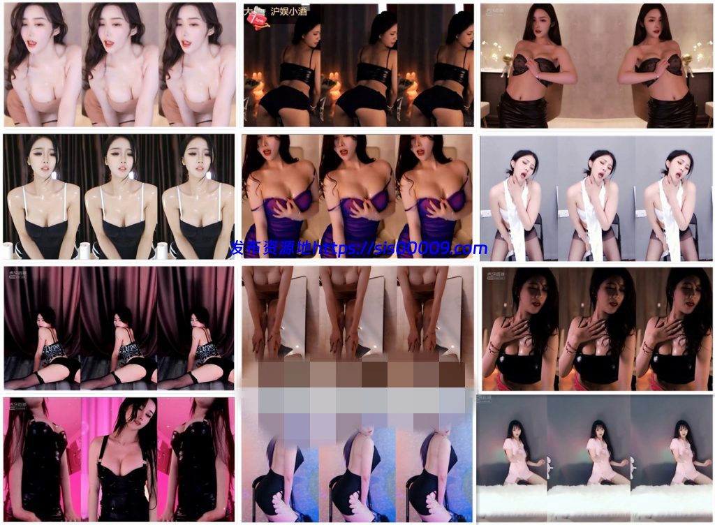 【虎牙斗鱼主播】多位主播小号 密码房 点舞 精选合集！第五套[55V/4.94G] 1