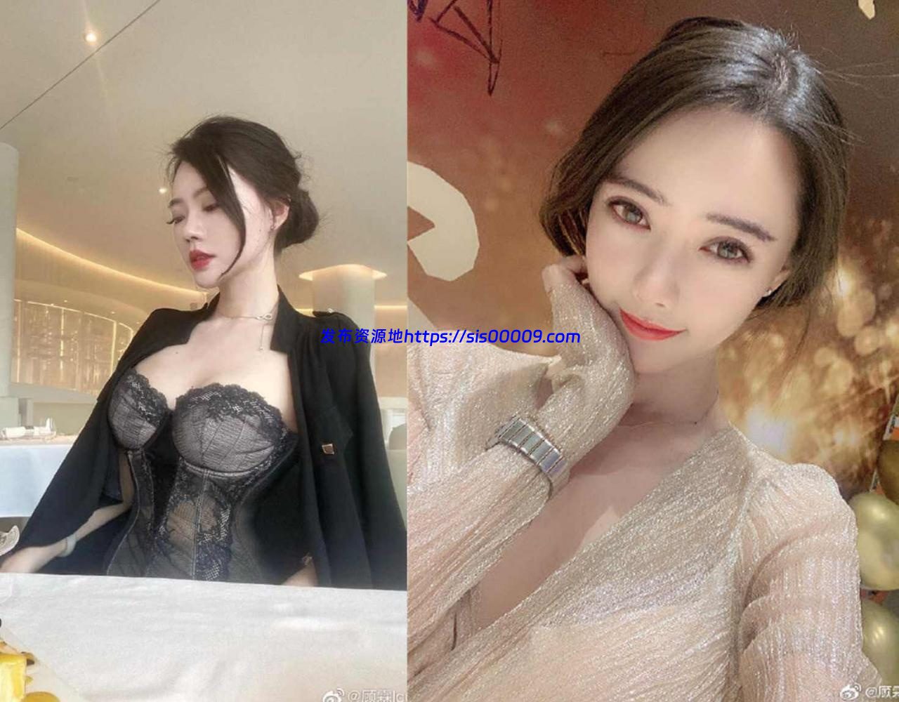 【重磅首发】微博人气顶级女神@顾霖lcuky啪啪黑丝【12V+17P/211MB】 1