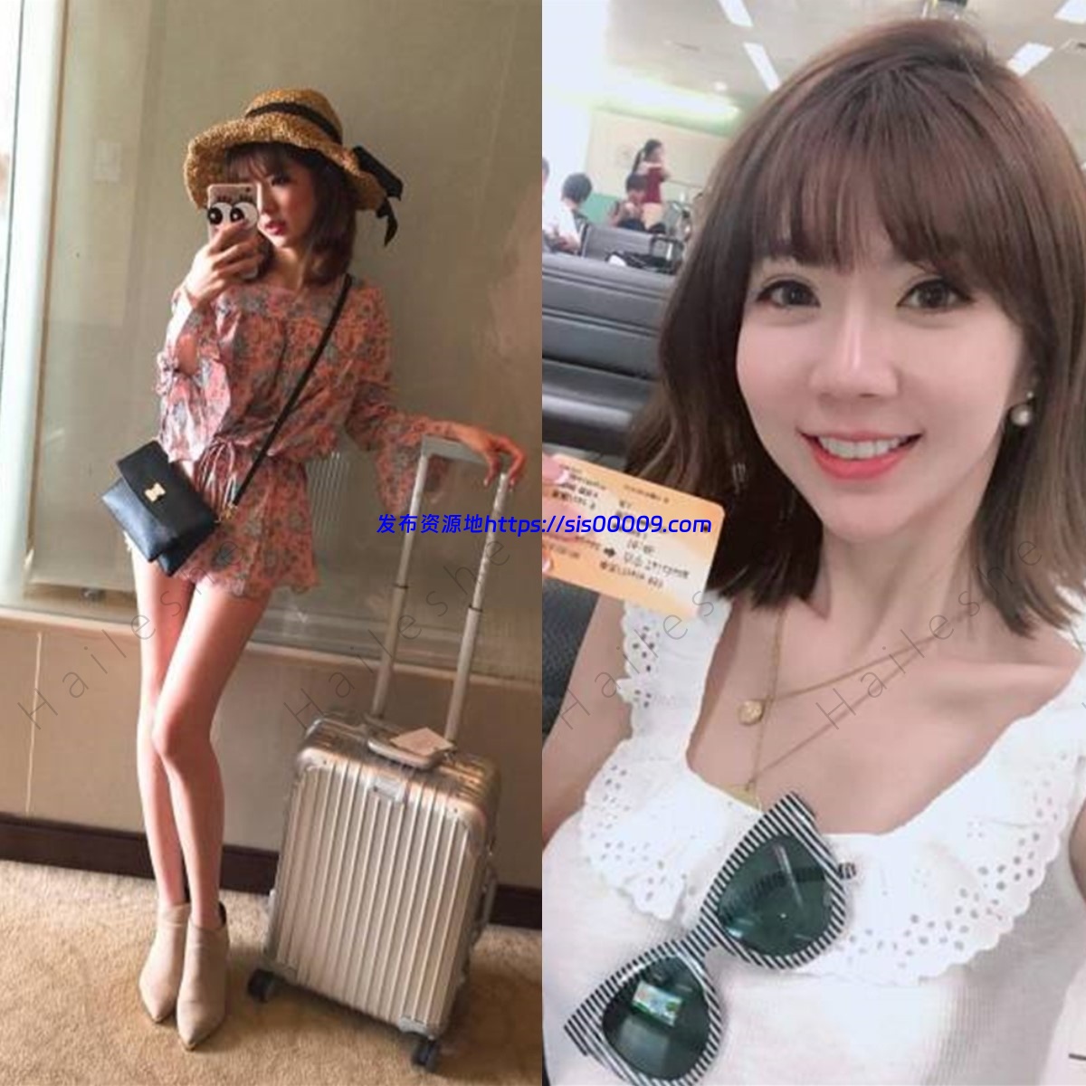 脸蛋精致长相甜美的"华航空姐Qbee张比比流出【92V/31G】 1