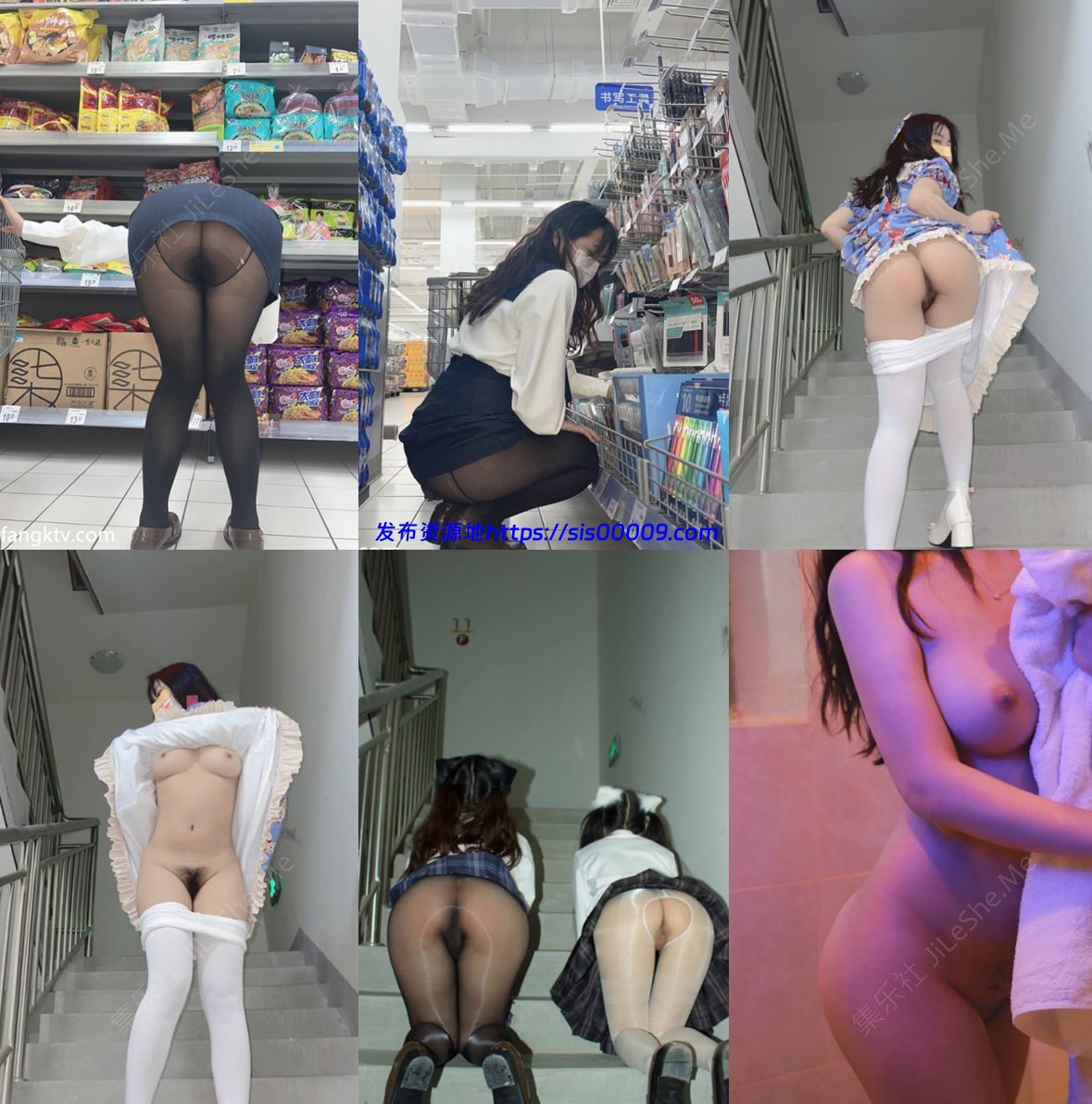 【重磅核弹】推特9万粉丝网红 崽崽 520VIP群 抖音风裸舞 露出【546P+57V/826MB】 1