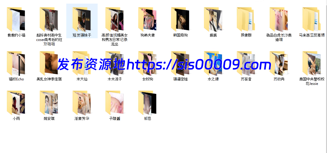 精选45位极品推特反差婊合集 40G 10