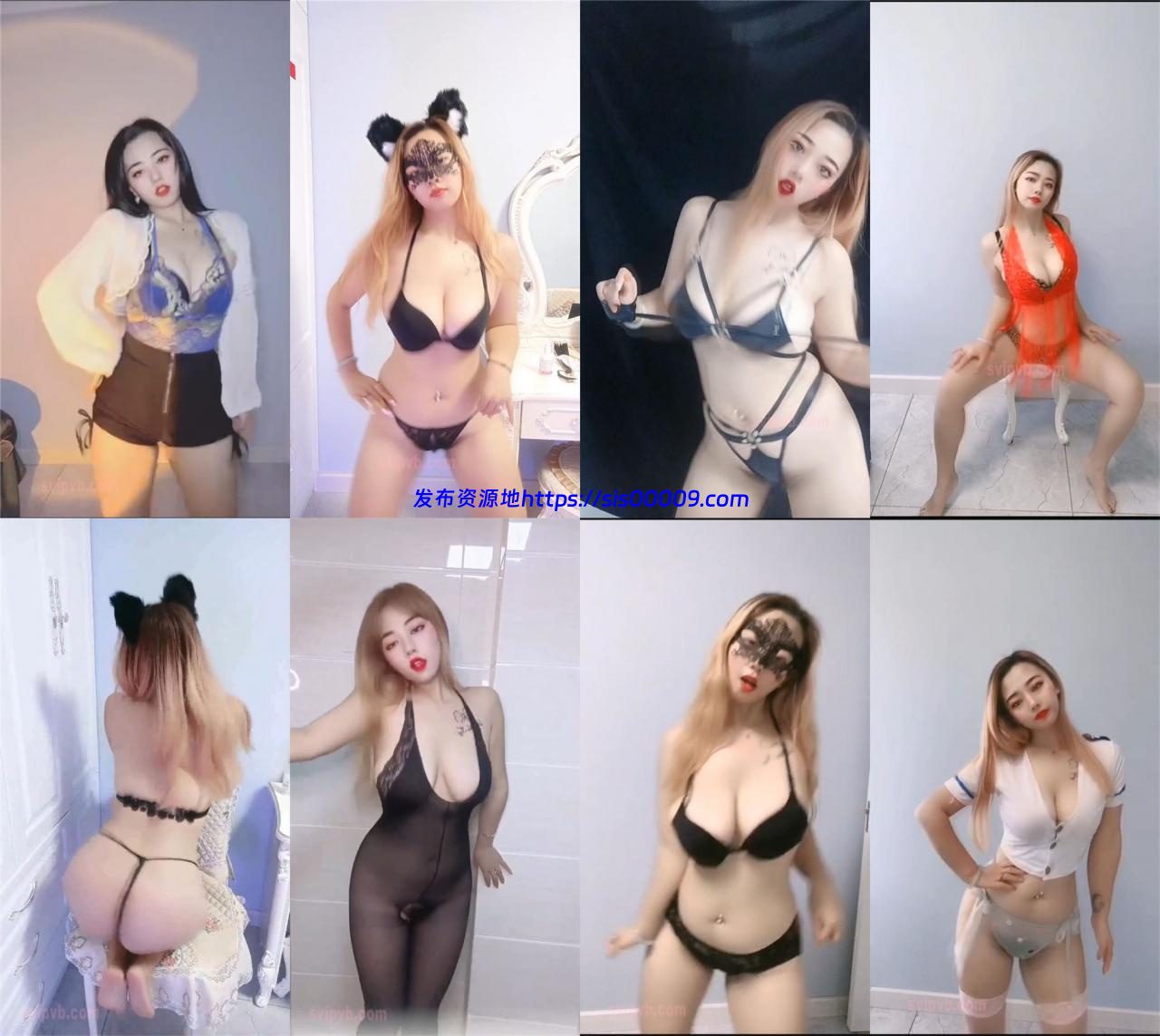 【快手福利】肥臀巨乳女神 刘貂蝉 最新大尺度骚舞福利60部 1