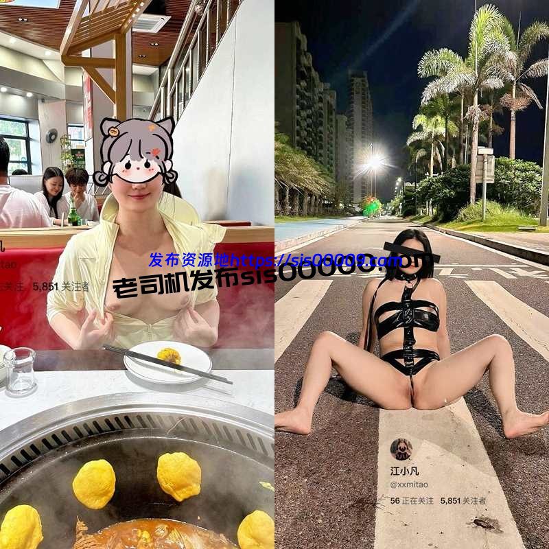 X推特超爱露出骚妻@xxmitao 江小凡【36P/34V/1.1GB】 1