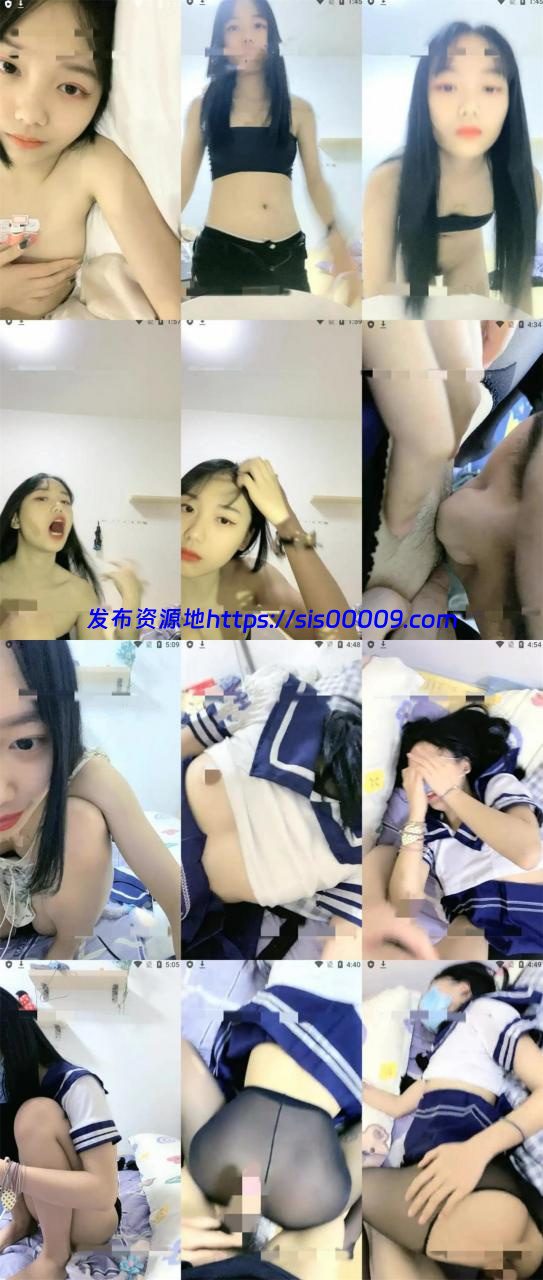 学生妹下海【清纯学妹瑶瑶】穿着校服啪啪道具 1