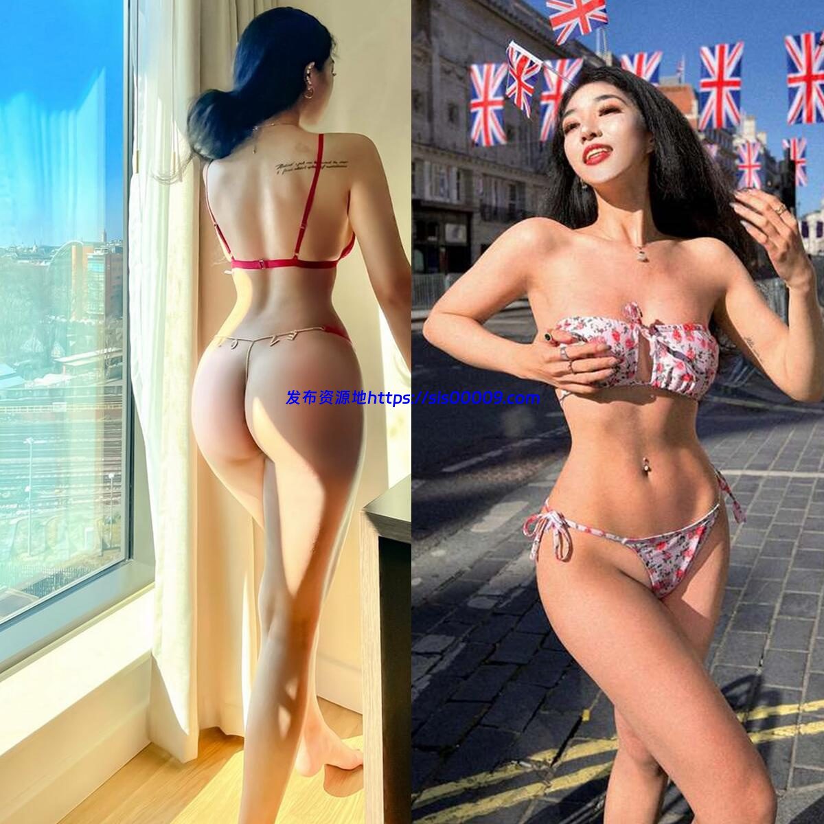 【微博重磅】颜值博主Fantasyuanm露三点1.5G 1