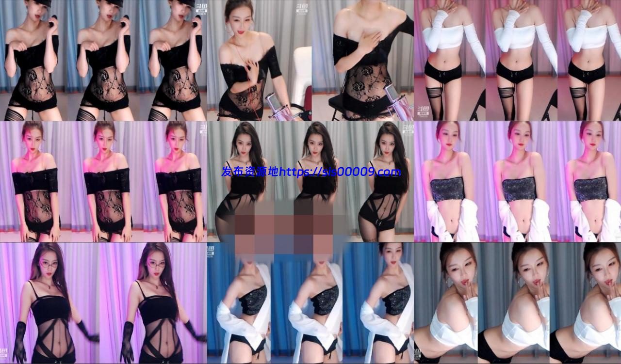 【斗鱼主播】rose肉6月直播热舞录制 25V/2G 1