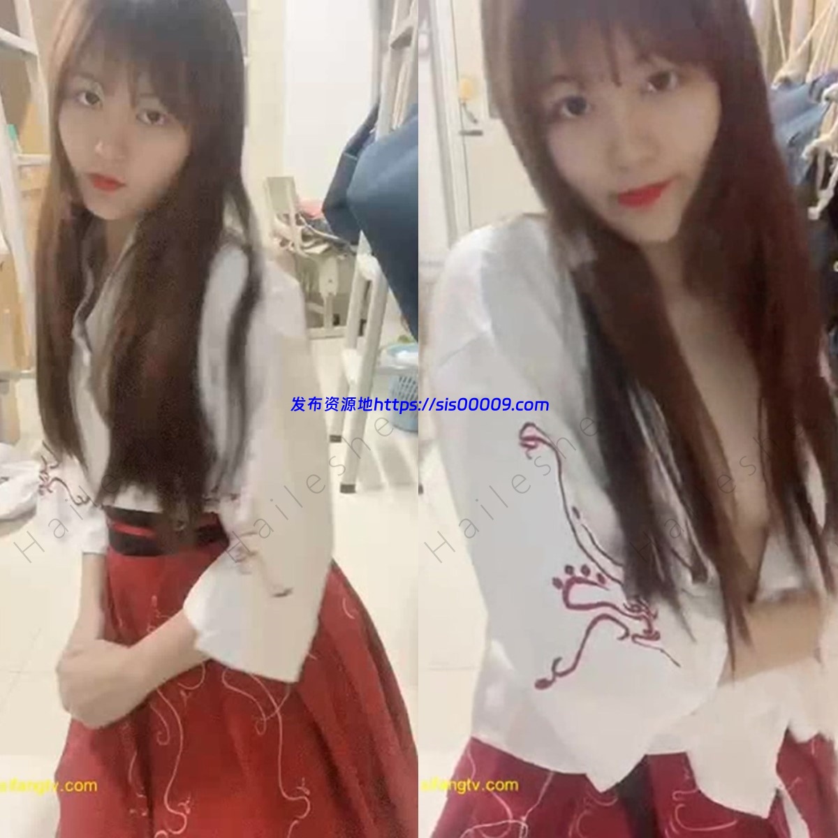 高颜值 大四母狗 趁着宿舍没人 大尺度自拍【12V/3.54G】 1