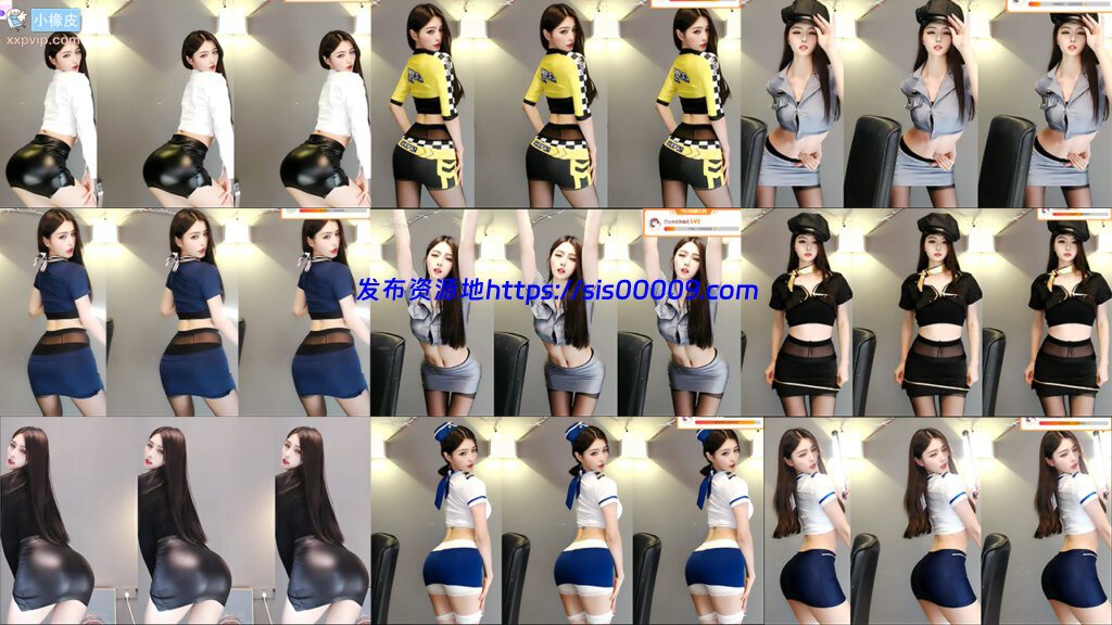 【虎牙 晴小兔】极品舞姬 短裙制服合集精选 表情给力 清晰马甲线 上下摇臀很专业 (130V/9.45G)  晴小兔精选 高颜值清纯极品 1