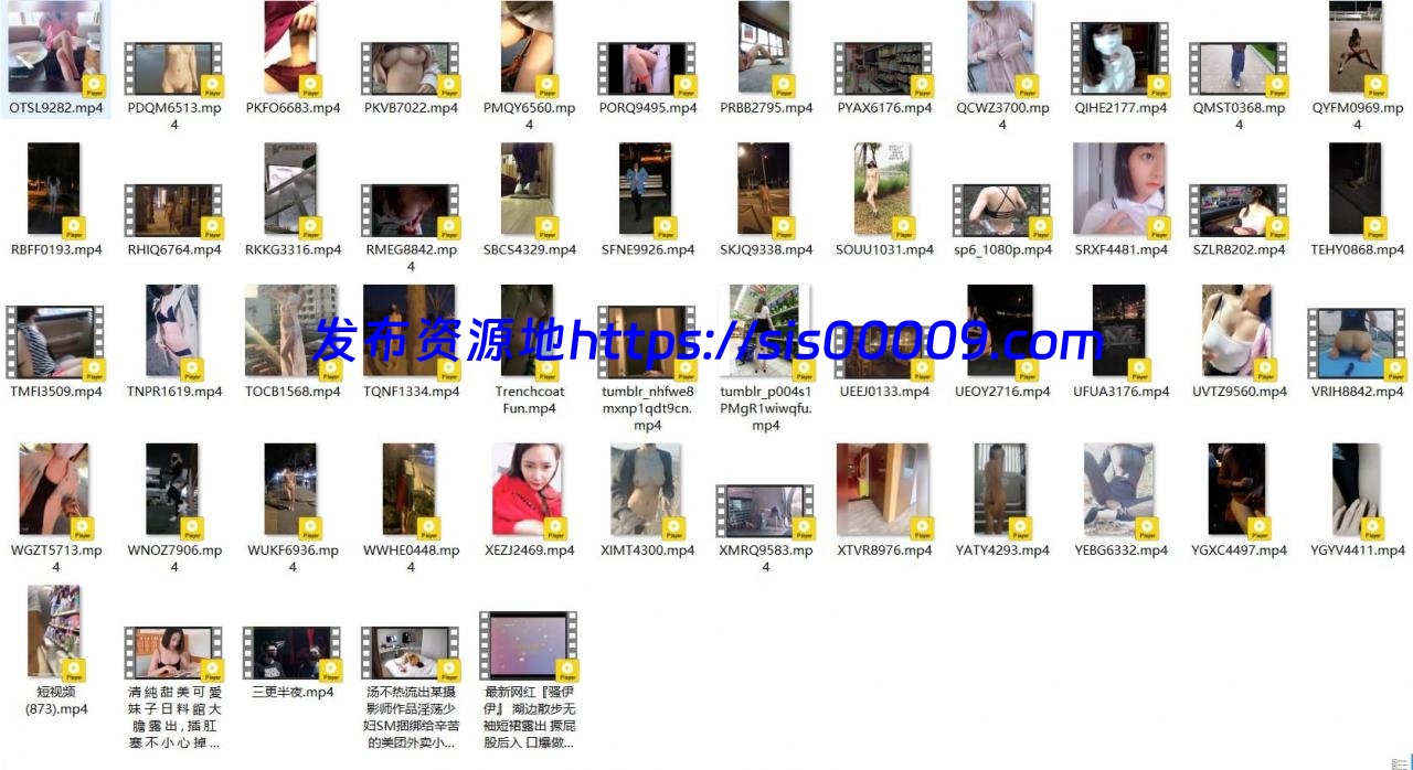 【稀有】户外露出合集【百度网盘/169v/200p/29G】 10