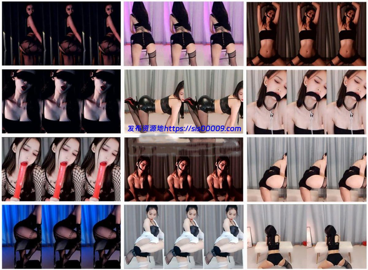 【斗鱼福利】Rose肉啊 定制骚舞福利20部合集 1