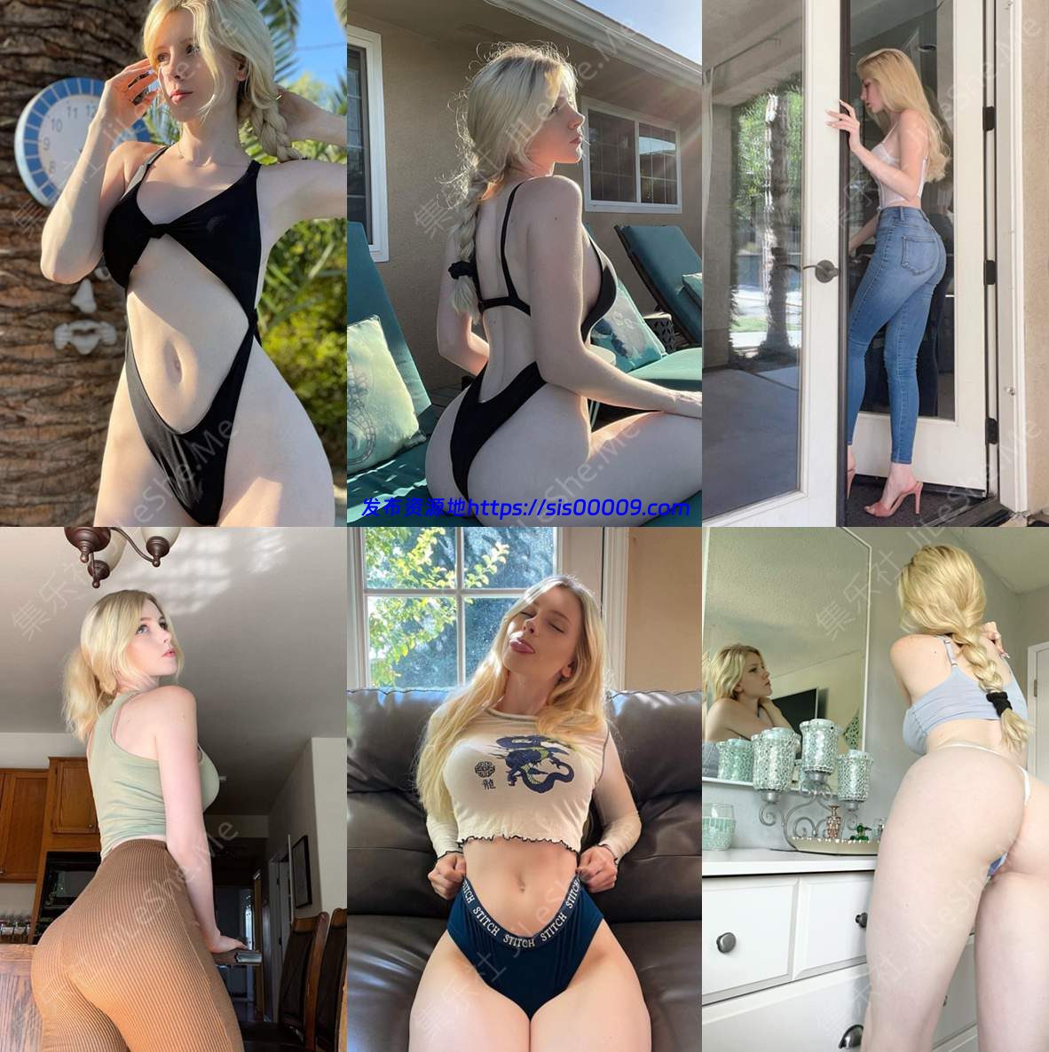 50万粉Twitch网红美女Msfiiire合集上下都粉蜂腰身材超炸颜值也高[628P+56V/3.38G] 4