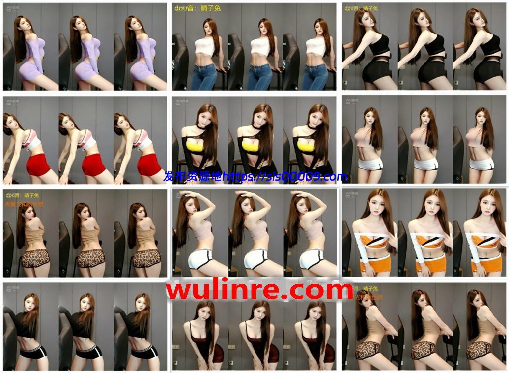 【虎牙主播】环星晴子丨晴小兔 21年10月 直播热舞合集！原版无水[86V 9G] 1