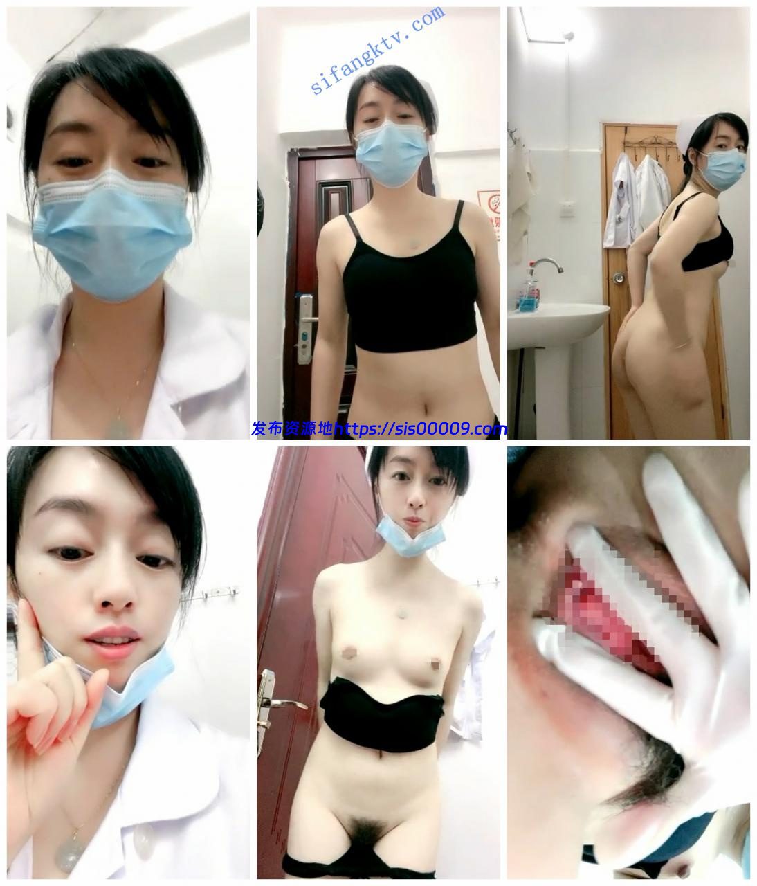 【真实护士】【云若兮】合集三，美女护士的日常骚淫诱惑 5