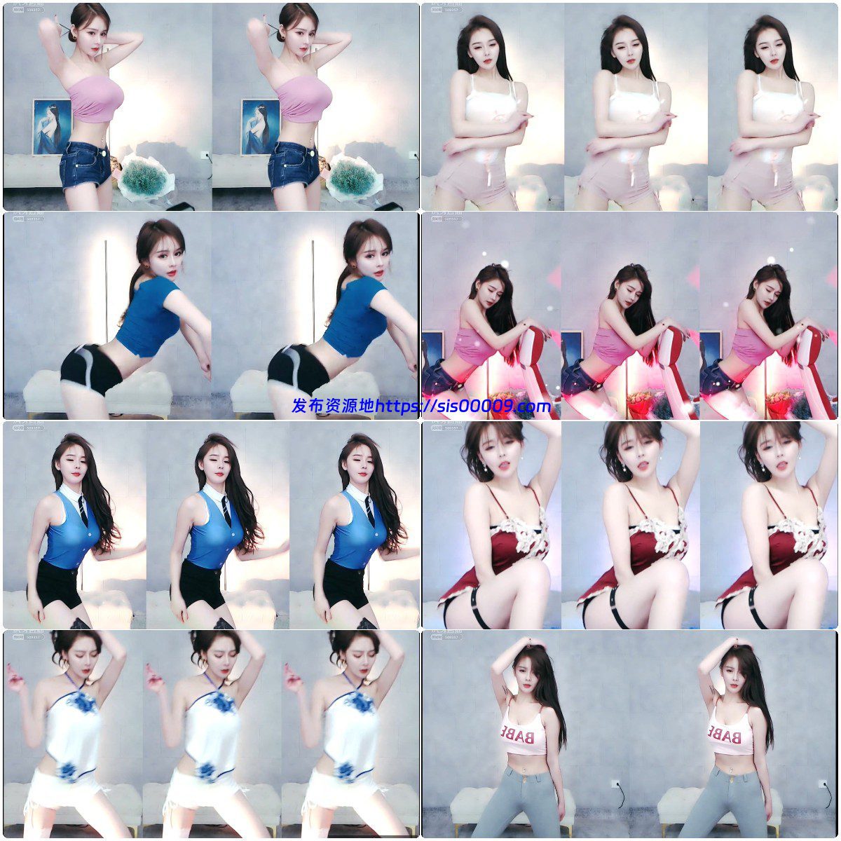 【虎牙】正恒丶伊然 舞蹈合集(189v/58G) 2