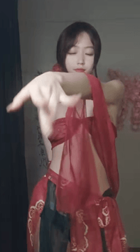 ♆【萝莉小羊】舞蹈系校花回归! 汉服扇子舞~道具~骚到炸裂! 1