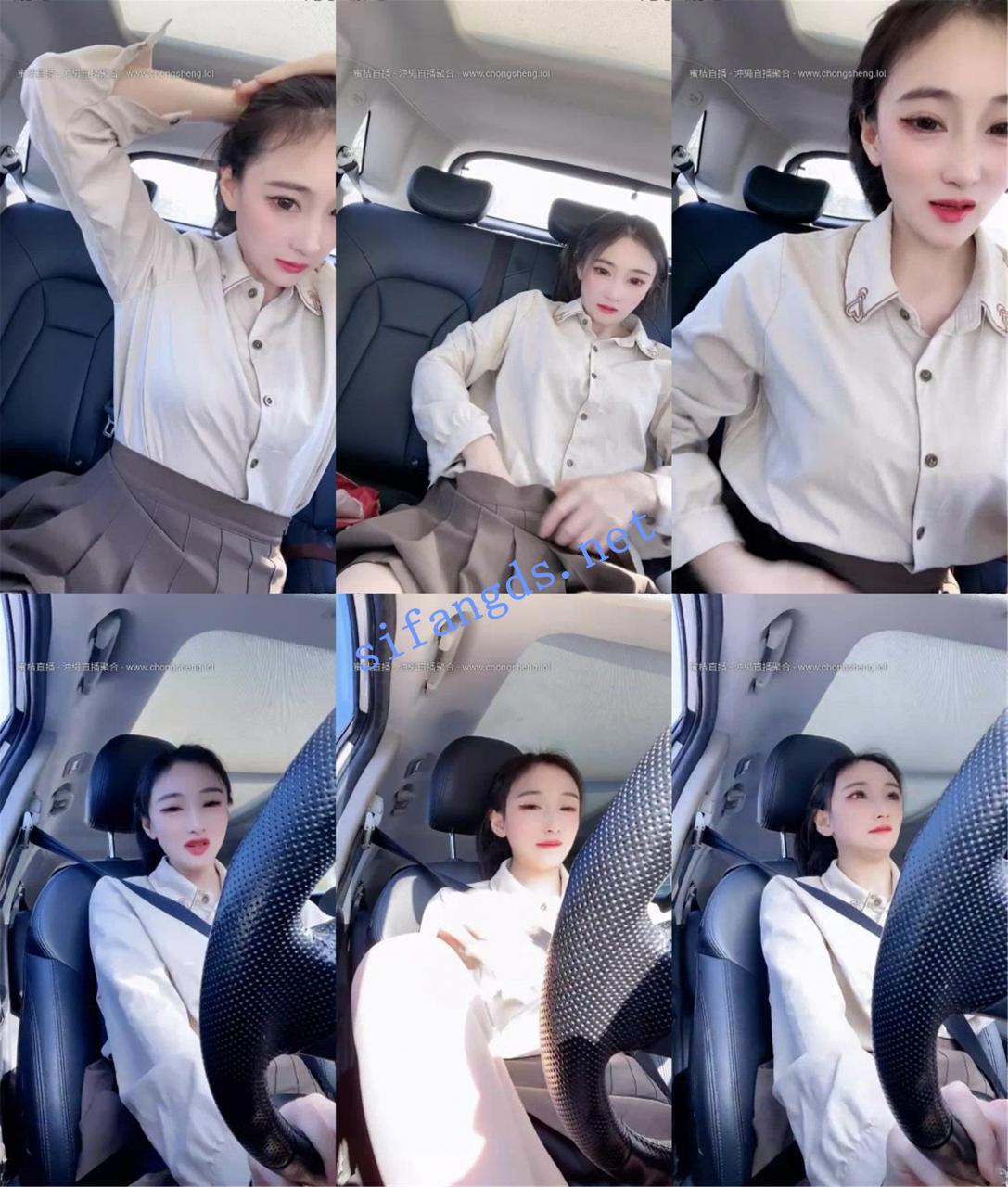 ❤♡大平台绿播~换线下海~【拯救世界男人】户外车内大喷水 7