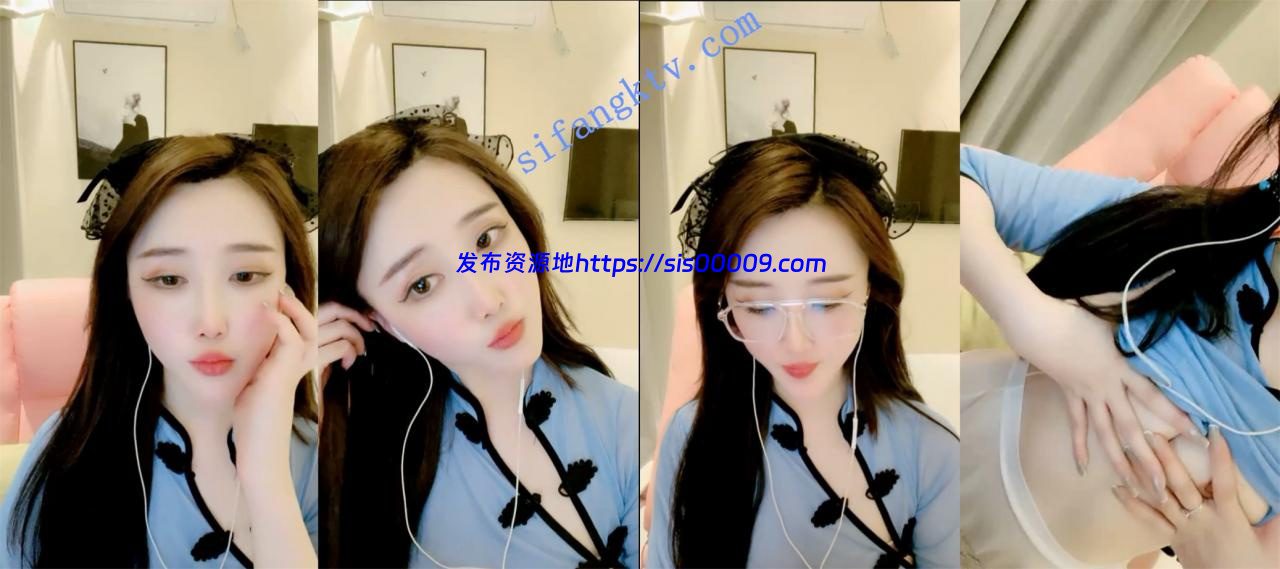 仙女下凡！！！楚楚动人【呆鹅】极致粉嫩美鲍 首次道具插B 1