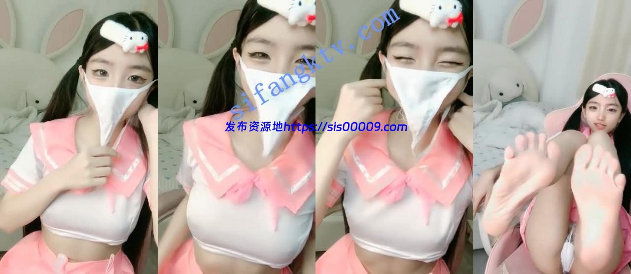 ⚡好色小萝莉【想哥哥】内裤当口罩~奶子比爱心~JK制服诱惑~ 4