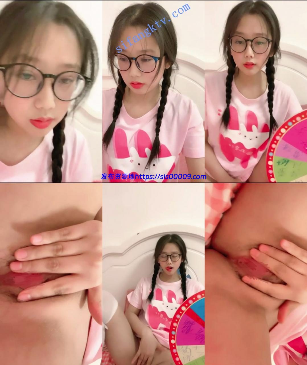 【一炮解千愁】带着眼镜扎着两个辫子的学生妹很喜欢这类 1