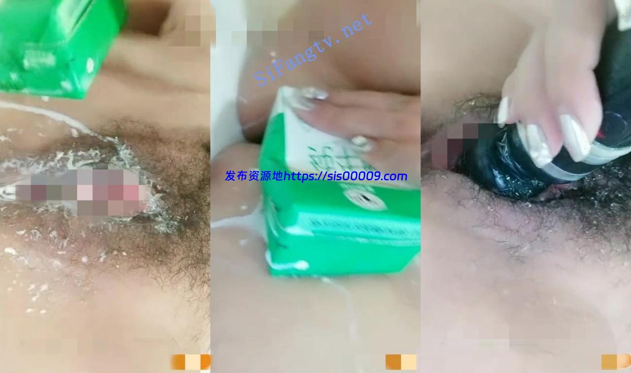 【济南趵突泉】济南极品妹各种道具自慰 滴风油精淫水四溅 6