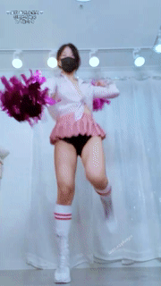 精品裸舞96【洛曼】韩国啦啦队成员裸舞 1