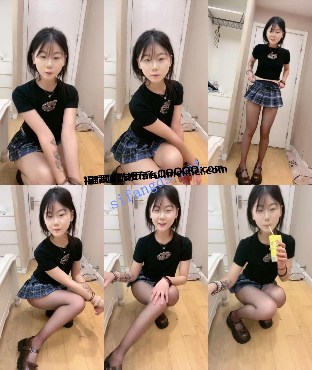 ☸超可爱JK学生妹【可爱的晴晴】性感黑丝~扒穴自慰~好想舔~ 3