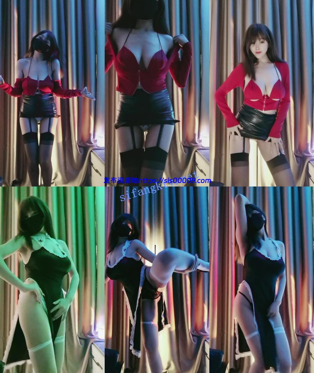 ██舞蹈主播下海~激情热舞【舞柒】朦胧感，超大巨乳诱惑 2