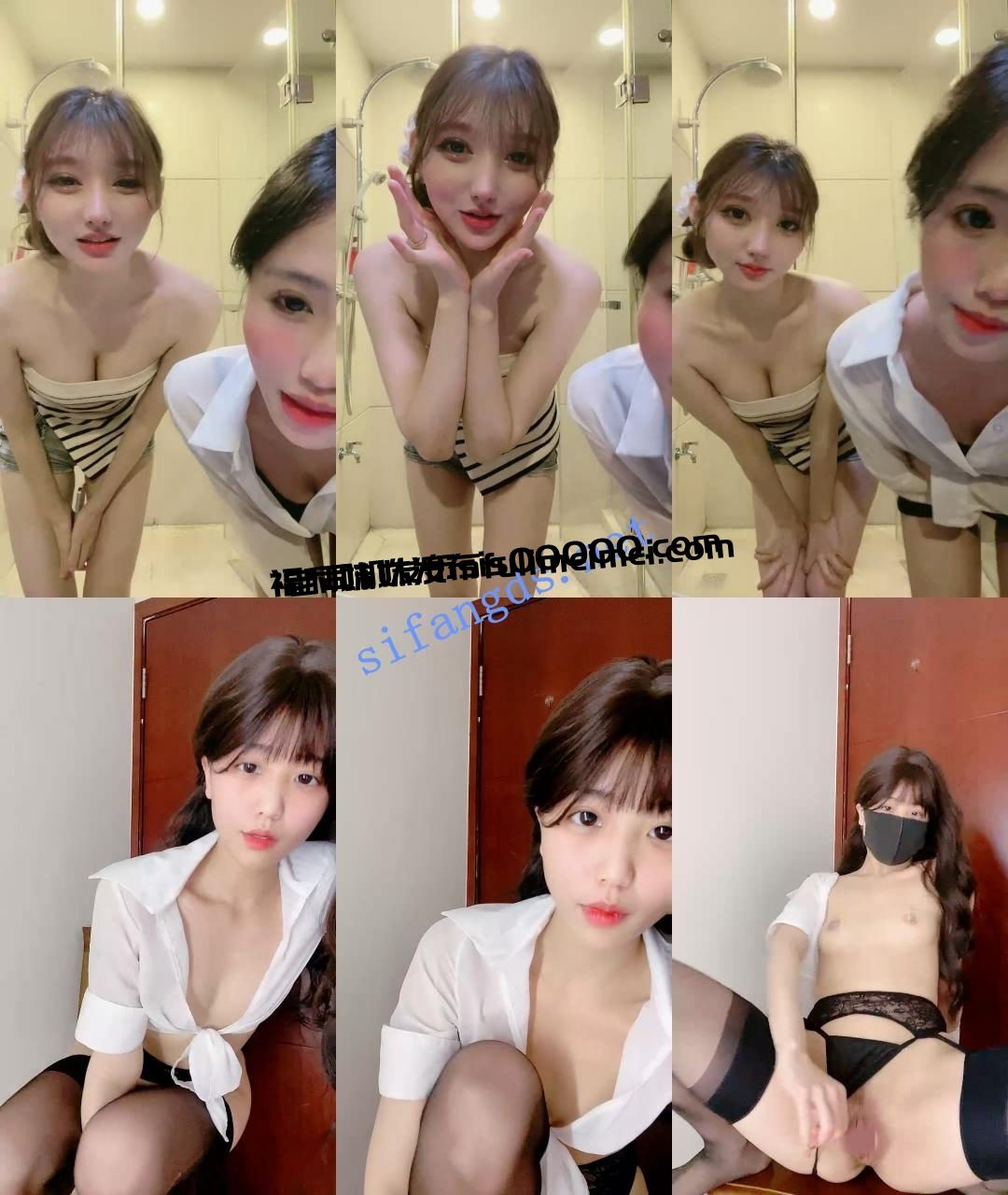 闺蜜助阵☸校花女神【厘子车车】骚舞诱惑~上帝视角~秒射 6