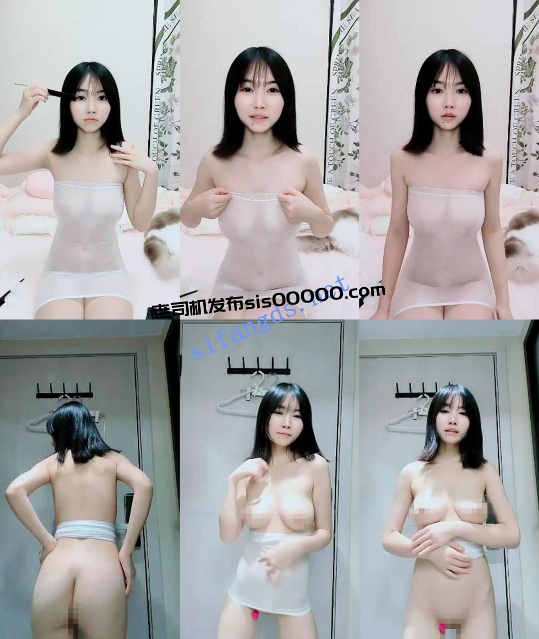 ⚫️全网最美~小萝莉~【小豆苗】夹奶头~双道具自慰~流白浆~ 2