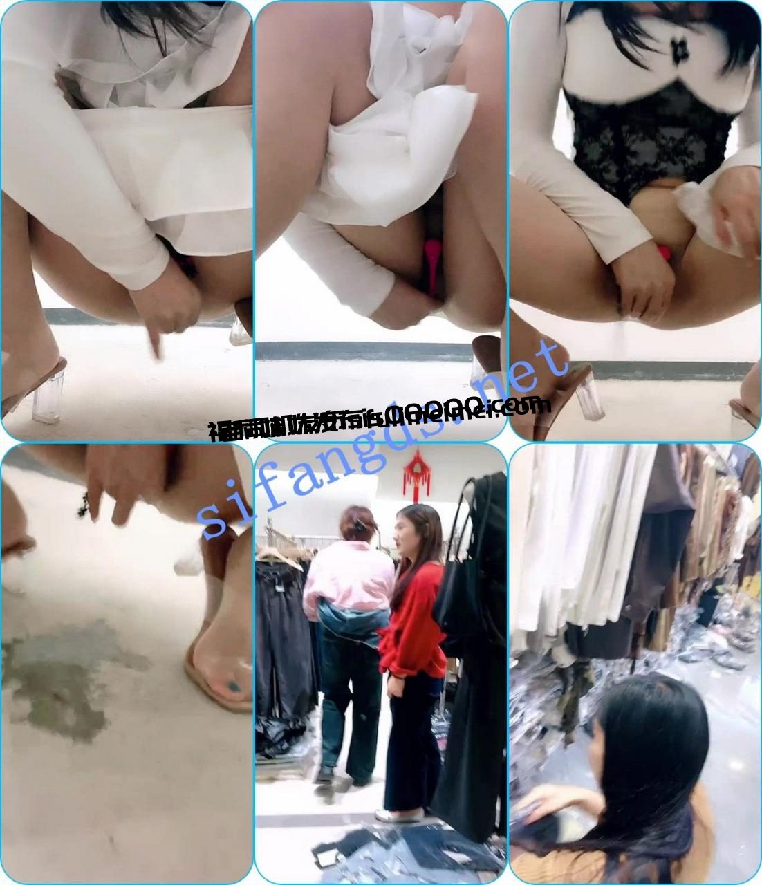 户外狂商场~真空跳蛋~丝袜高跟~【蓝桉】走着走了就喷了 5