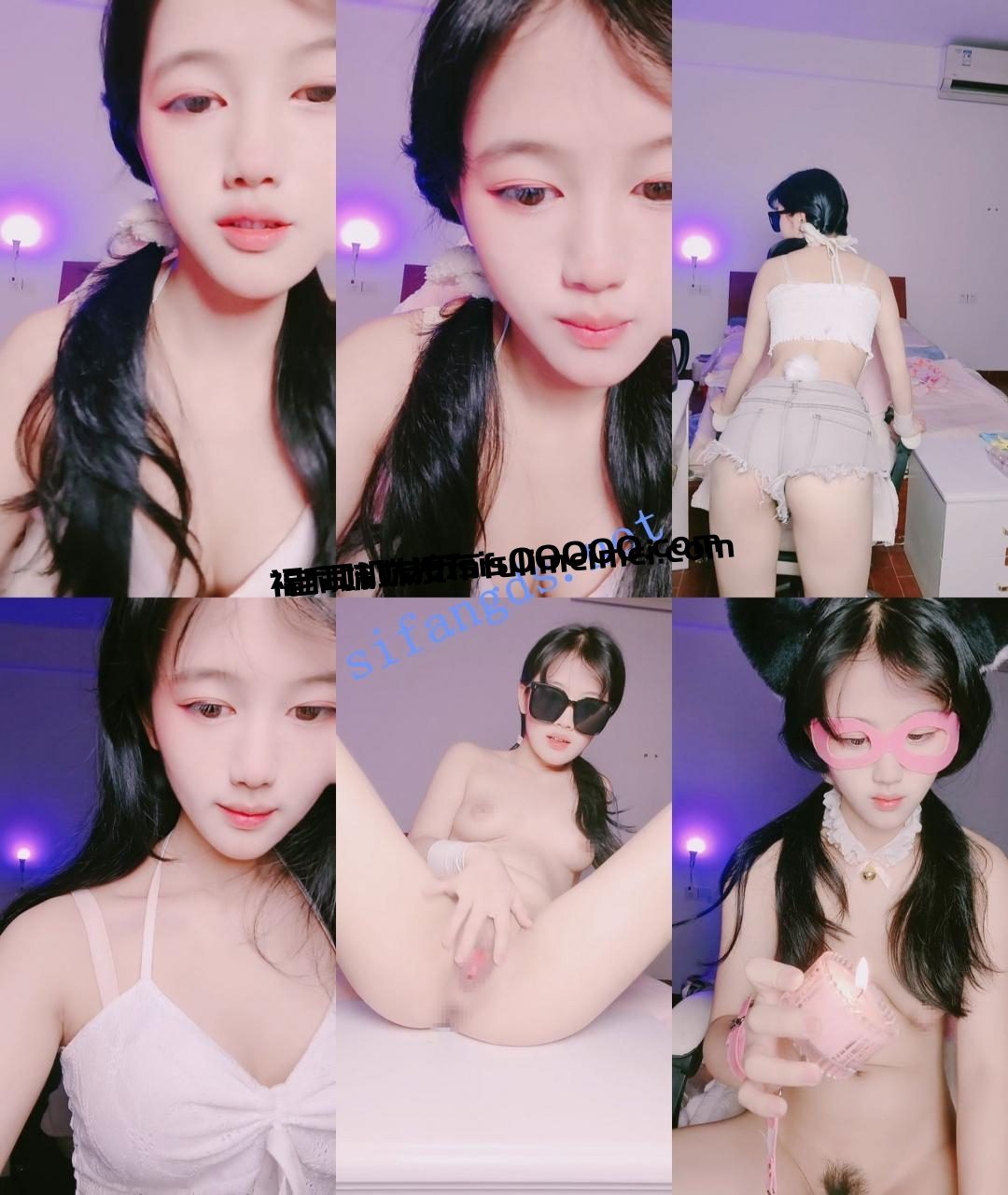 反差小嫩妹！肤白如玉【04的小朋友】可劲抠逼自慰！爆菊 5