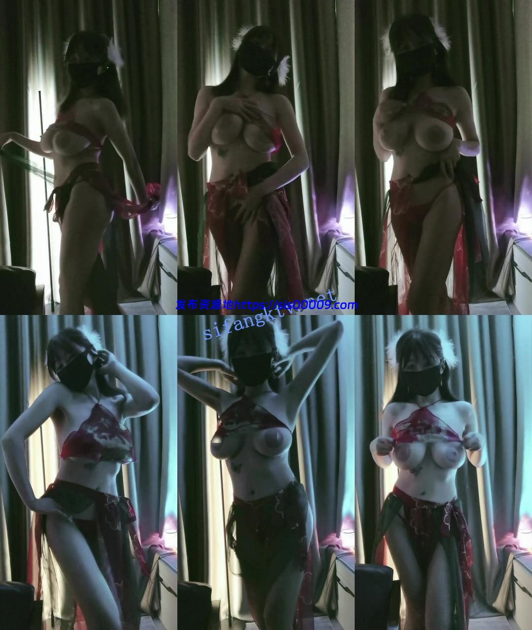 ☸舞蹈系G乳女神【蒙娜丽莎】绝美扇子舞！2只大奶按捺不住 10