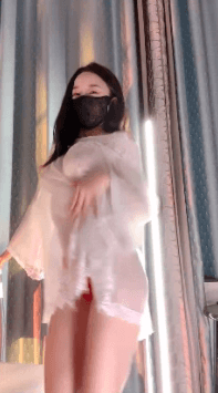 ❤️爆炸身材~【林夕】炮击机高速抽插站立一字马自慰 10