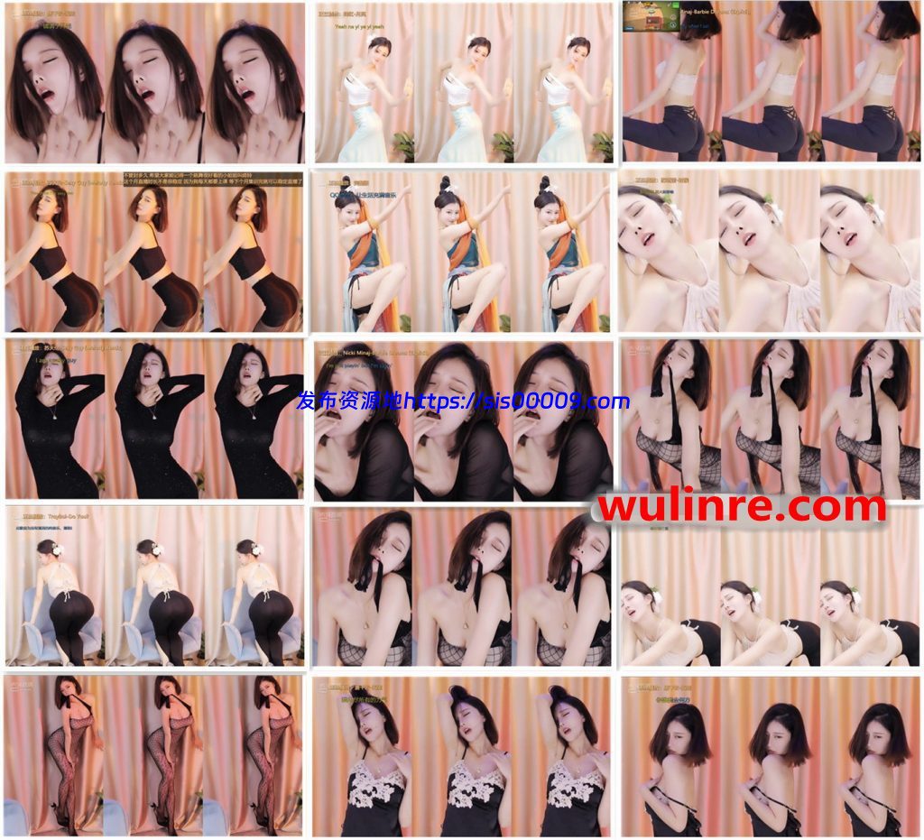 【虎牙主播】痣铃丨有鱼er 21年8月 直播热舞合集！原版无水[50V/8.38G] 1